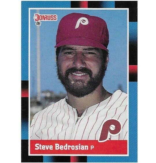Bedrosian, Steve / Philadelphia Phillies | Donruss #62 | Baseball Trading Card | 1988