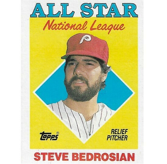 Bedrosian, Steve / Philadelphia Phillies | Topps #407 | Baseball Trading Card | 1988 | All Star