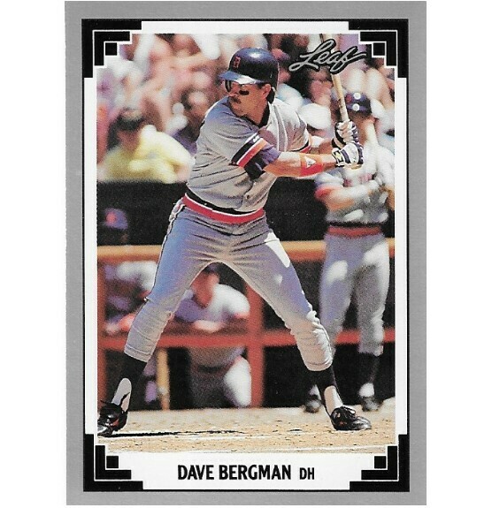 Bergman, Dave / Detroit Tigers | Leaf #92 | Baseball Trading Card | 1991