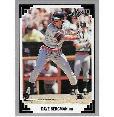 Bergman, Dave / Detroit Tigers | Leaf #92 | Baseball Trading Card | 1991