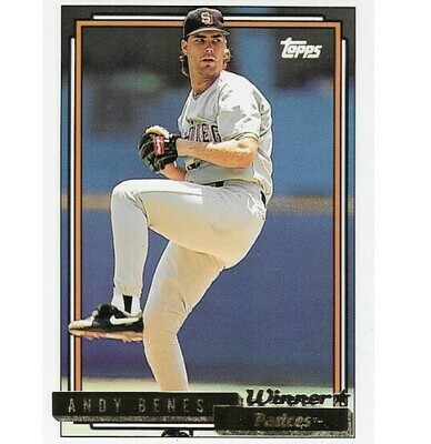 Benes, Andy / San Diego Padres | Topps #682 | Baseball Trading Card | 1992 | Gold Winners
