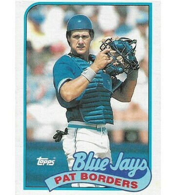 Borders, Pat / Toronto Blue Jays | Topps #693 | Baseball Trading Card | 1989 | Rookie Card