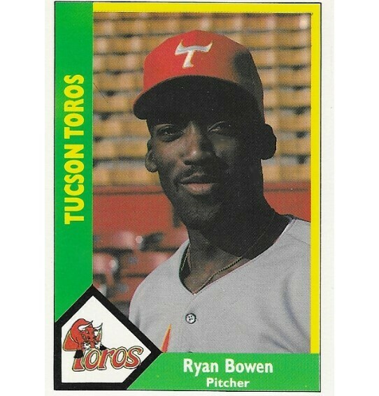 Bowen, Ryan / Tucson Toros | CMC #603 | Baseball Trading Card | 1990 | Pacific Coast League