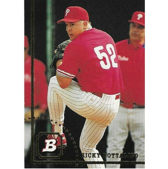 Bottalico, Ricky / Philadelphia Phillies | Bowman #496 | Baseball Trading Card | 1994 | Rookie Card