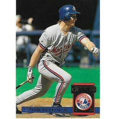 Bolick, Frank / Montreal Expos | Donruss #63 | Baseball Trading Card | 1994