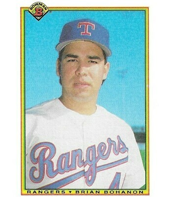 Bohanon, Brian / Texas Rangers | Bowman #489 | Baseball Trading Card | 1990 | Rookie Card