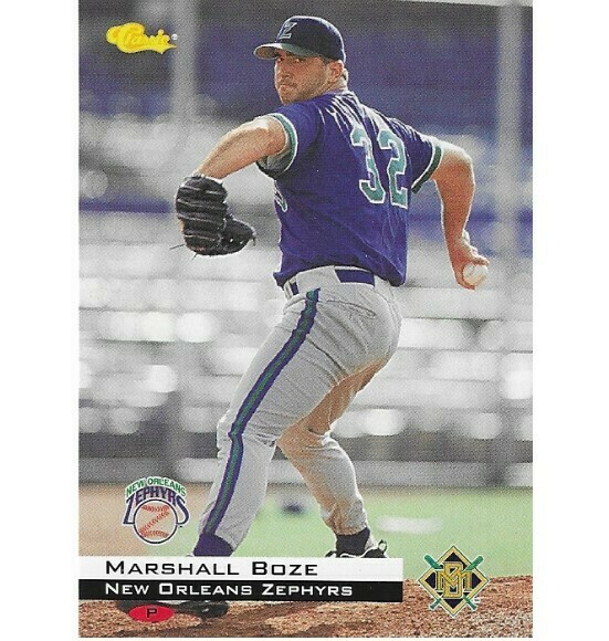Boze, Marshall / New Orleans Zephyrs | Classic #139 | Baseball Trading Card | 1994 | American Association