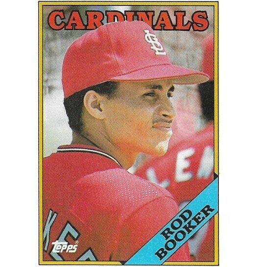 Booker, Rod / St. Louis Cardinals | Topps #483 | Baseball Trading Card | 1988 | Rookie Card