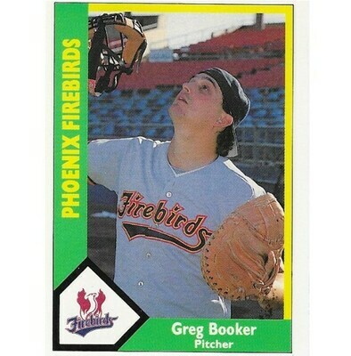 Booker, Greg / Phoenix Firebirds | CMC #536 | Baseball Trading Card | 1990 | Pacific Coast League