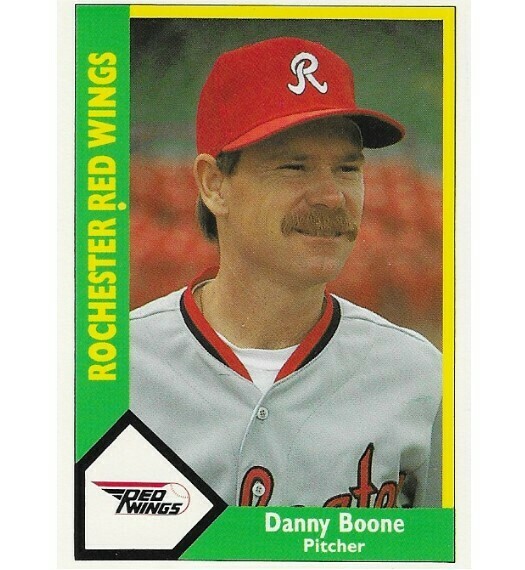 Boone, Danny / Rochester Red Wings | CMC #689 | Baseball Trading Card | 1990 | International League