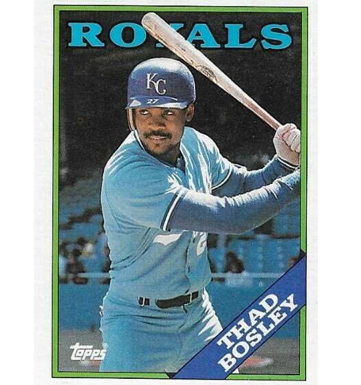 Bosley, Thad / Kansas City Royals | Topps #247 | Baseball Trading Card | 1988