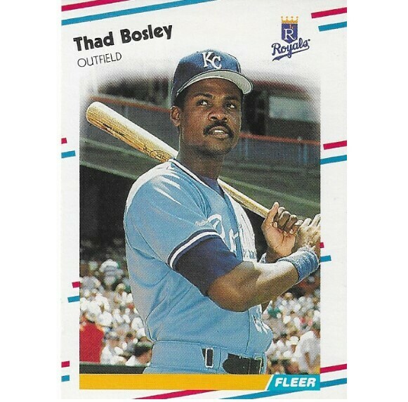 Bosley, Thad / Kansas City Royals | Fleer #253 | Baseball Trading Card | 1988