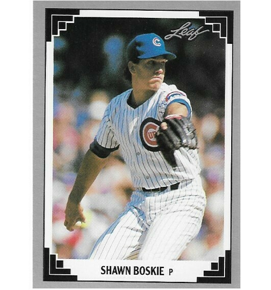 Boskie, Shawn / Chicago Cubs | Leaf #221 | Baseball Trading Card | 1991