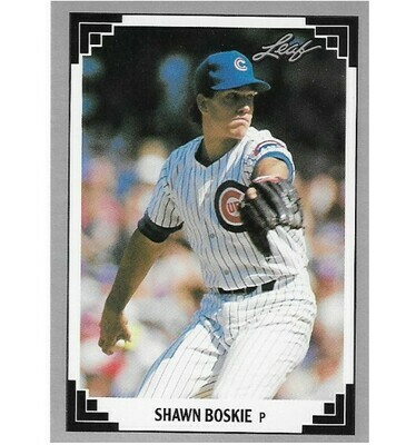Boskie, Shawn / Chicago Cubs | Leaf #221 | Baseball Trading Card | 1991