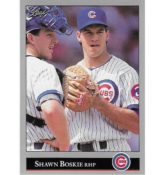 Boskie, Shawn / Chicago Cubs | Leaf #162 | Baseball Trading Card | 1992