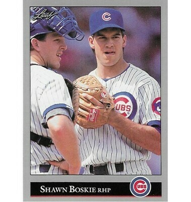 Boskie, Shawn / Chicago Cubs | Leaf #162 | Baseball Trading Card | 1992