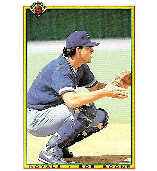 Boone, Bob / Kansas City Royals | Bowman #373 | Baseball Trading Card | 1990