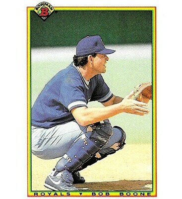 Boone, Bob / Kansas City Royals | Bowman #373 | Baseball Trading Card | 1990