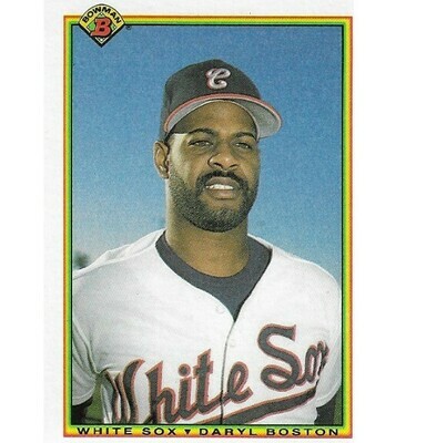 Boston, Daryl / Chicago White Sox | Bowman #317 | Baseball Trading Card | 1990