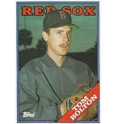 Bolton, Tom / Boston Red Sox | Topps #442 | Baseball Trading Card | 1988 | Rookie Card