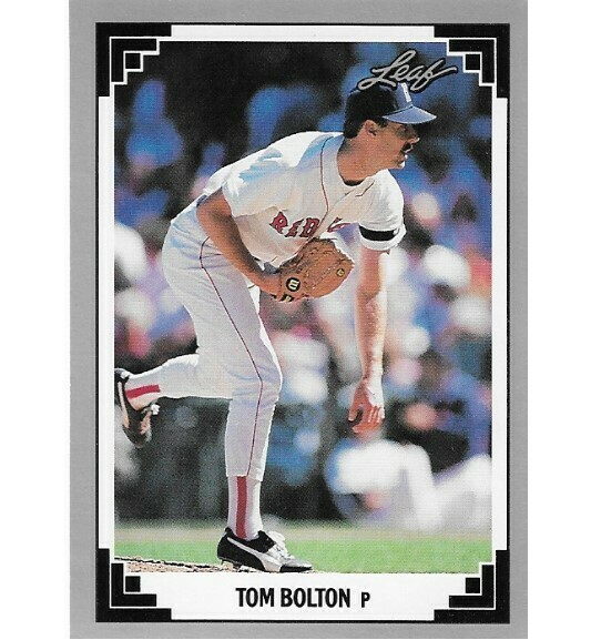 Bolton, Tom / Boston Red Sox | Leaf #47 | Baseball Trading Card | 1991
