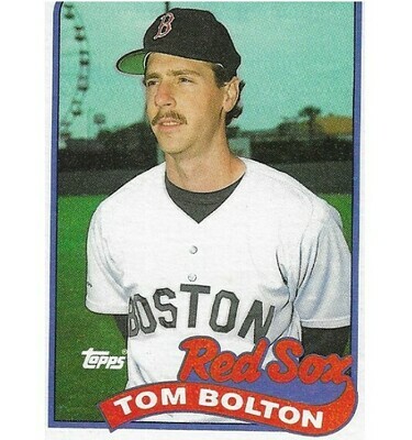Bolton, Tom / Boston Red Sox | Topps #269 | Baseball Trading Card | 1989