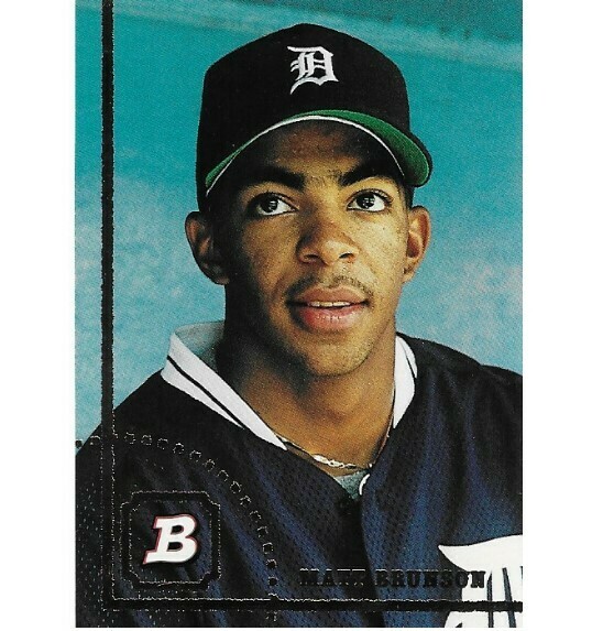 Brunson, Matt / Detroit Tigers | Bowman #28 | Baseball Trading Card | 1994 | Rookie Card