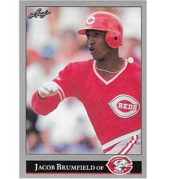 Brumfield, Jacob / Cincinnati Reds | Leaf #499 | Baseball Trading Card | 1992 | Rookie Card