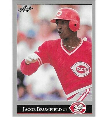 Brumfield, Jacob / Cincinnati Reds | Leaf #499 | Baseball Trading Card | 1992 | Rookie Card