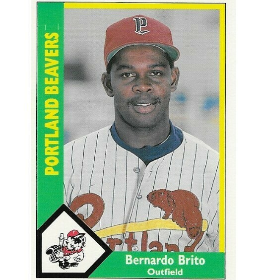 Brito, Bernardo / Portland Beavers | CMC #575 | Baseball Trading Card | 1990 | Pacific Coast League