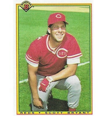 Bryant, Scott / Cincinnati Reds | Bowman #59 | Baseball Trading Card | 1990 | Rookie Card
