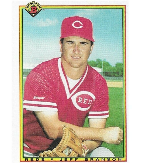 Branson, Jeff / Cincinnati Reds | Bowman #52 | Baseball Trading Card | 1990 | Rookie Card