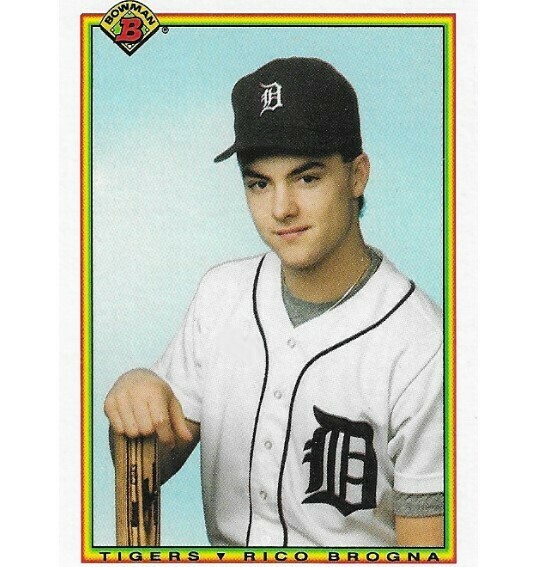 Brogna, Rico / Detroit Tigers | Bowman #351 | Baseball Trading Card | 1990