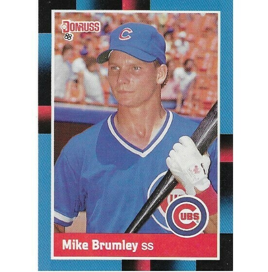 Brumley, Mike / Chicago Cubs | Donruss #609 | Baseball Trading Card | 1988 | Rookie Card