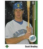 Bradley, Scott / Seattle Mariners | Upper Deck #226 | Baseball Trading Card | 1989