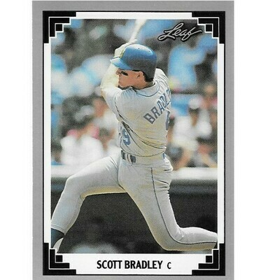 Bradley, Scott / Seattle Mariners | Leaf #99 | Baseball Trading Card | 1991