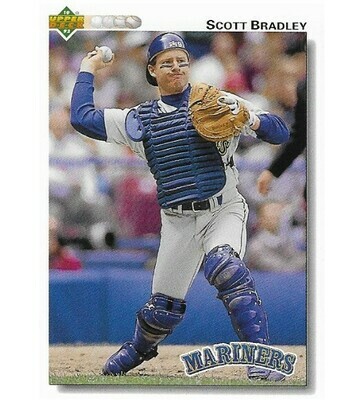Bradley, Scott / Seattle Mariners | Upper Deck #390 | Baseball Trading Card | 1992