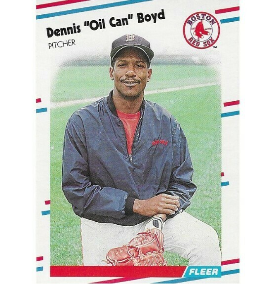 Boyd, Dennis (Oil Can) / Boston Red Sox | Fleer #347 | Baseball Trading Card | 1988