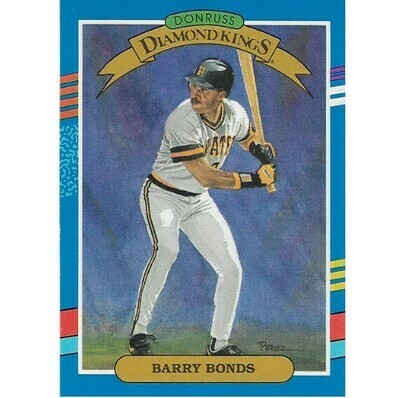 Bonds, Barry / Pittsburgh Pirates | Donruss #4 | Baseball Trading Card | 1991 | Diamond Kings