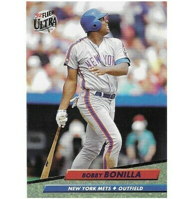 Bonilla, Bobby / New York Mets | Ultra #527 | Baseball Trading Card | 1992