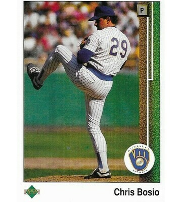 Bosio, Chris / Milwaukee Brewers | Upper Deck #292 | Baseball Trading Card | 1989