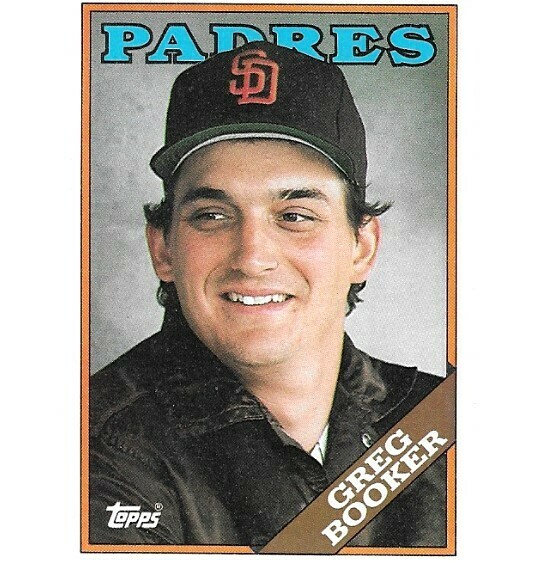 Booker, Greg / San Diego Padres | Topps #727 | Baseball Trading Card | 1988