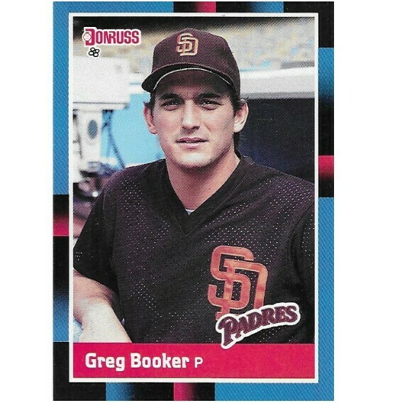 Booker, Greg / San Diego Padres | Donruss #311 | Baseball Trading Card | 1988