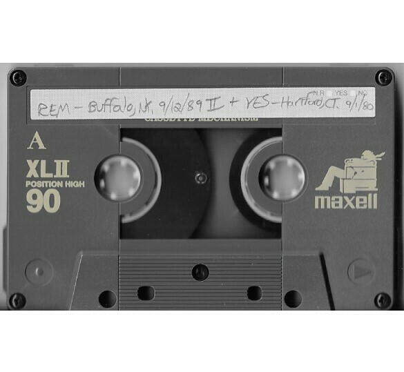 R.E.M. / Buffalo, NY (Memorial Auditorium) | Live Cassette | September 1989 | Part 2 | with YES Bonus