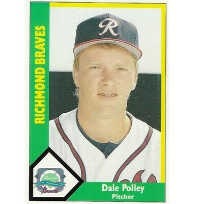 Polley, Dale / Richmond Braves | CMC #279 | Baseball Trading Card | 1990 | International League