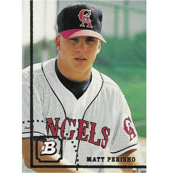 Perisho, Matt / California Angels | Bowman #419 | Baseball Trading Card | 1994 | Rookie Card