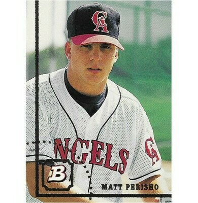 Perisho, Matt / California Angels | Bowman #419 | Baseball Trading Card | 1994 | Rookie Card