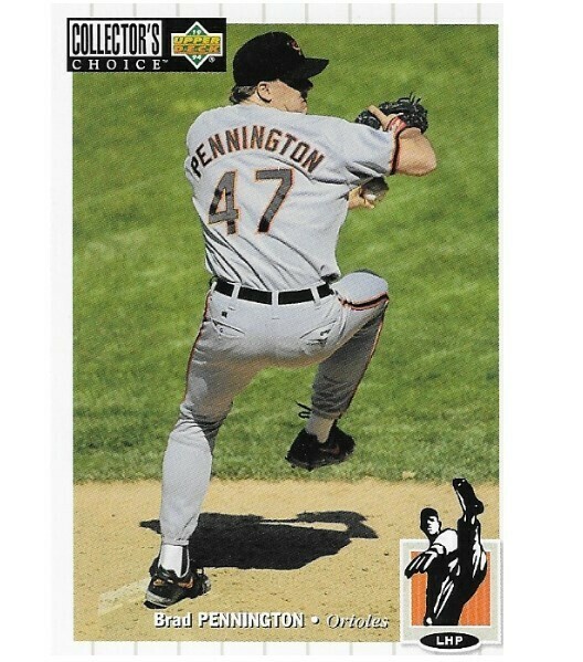 Pennington, Brad / Baltimore Orioles | Collector&#39;s Choice #227 | Baseball Trading Card | 1994