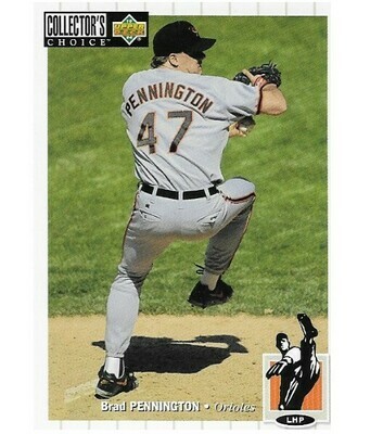 Pennington, Brad / Baltimore Orioles | Collector&#39;s Choice #227 | Baseball Trading Card | 1994