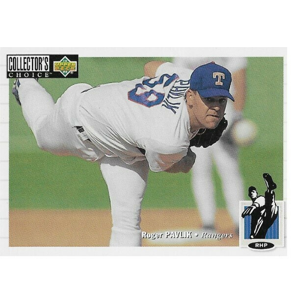 Pavlik, Roger / Texas Rangers | Collector&#39;s Choice #226 | Baseball Trading Card | 1994
